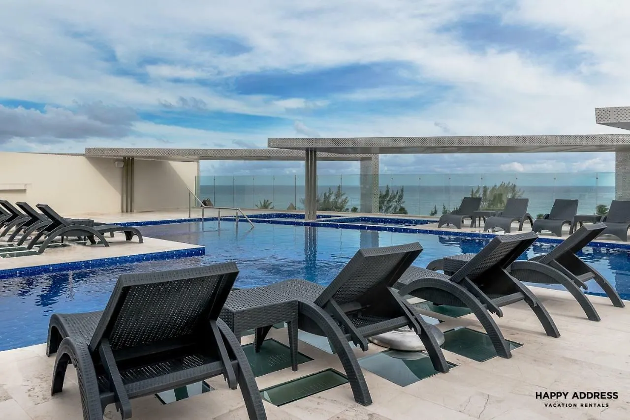 Well Located 2 Bedroom In Miranda Brand New Building By Happy Address Playa del Carmen Apartment